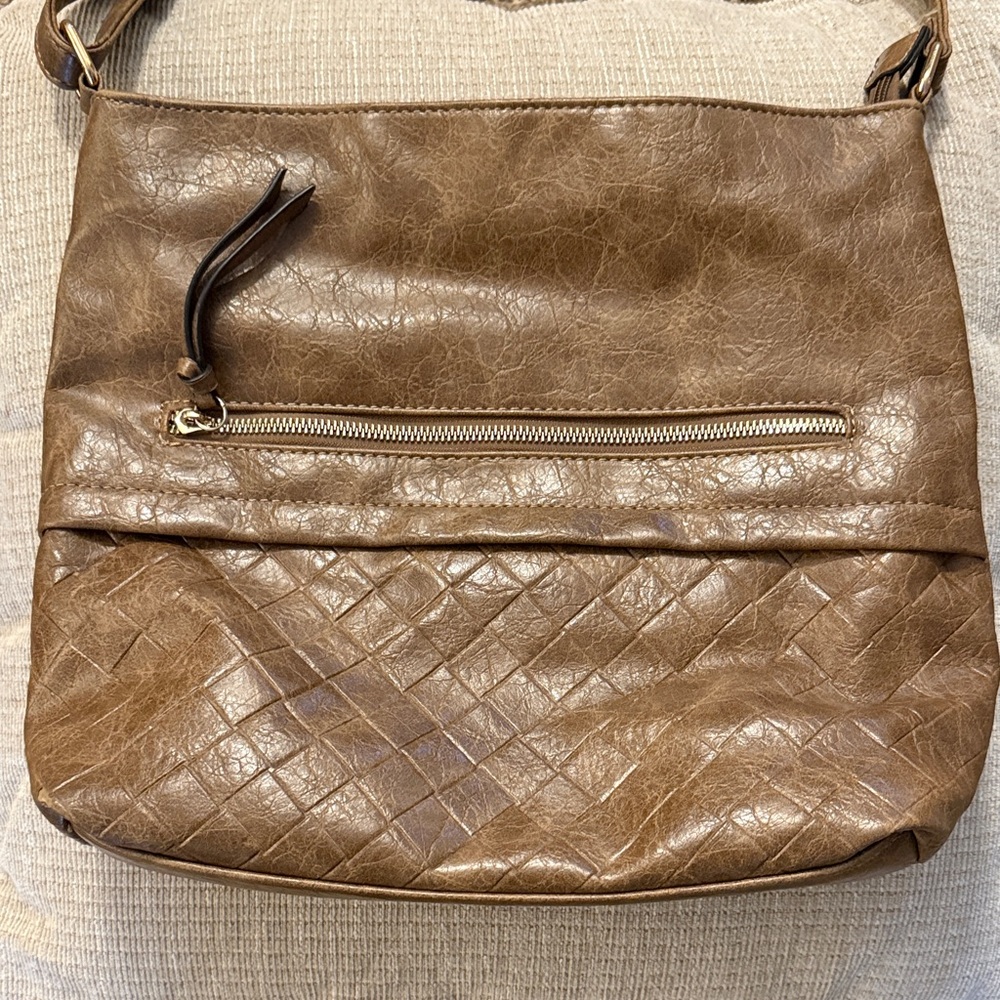 Brown handbag
